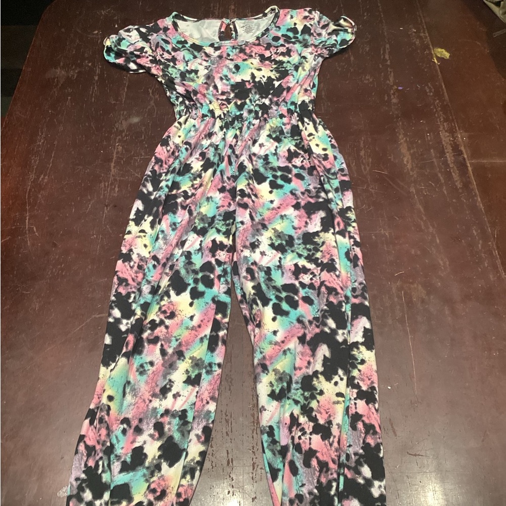 One Step Ahead Multicolor Tie-Dye Top